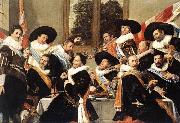 HALS, Frans Banquet of the Officers of the St Hadrian Civic Guard Company oil painting